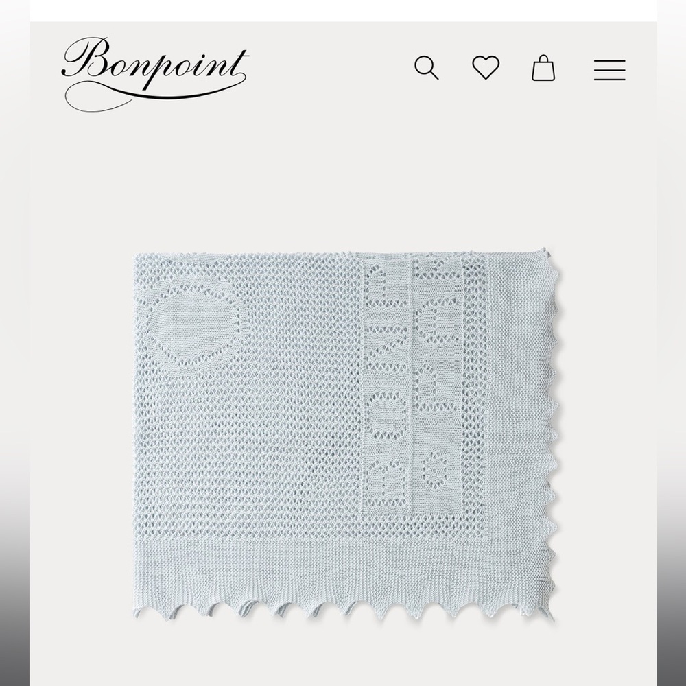 Baby Blur Bonpoint Blanket